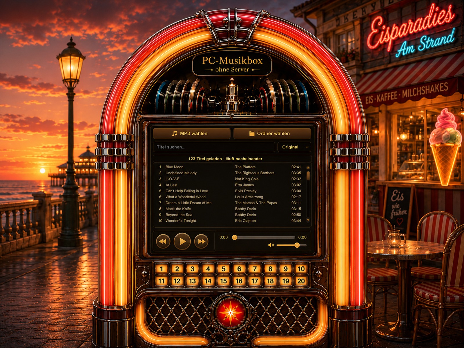 Wurlitzer PC – Eisbar Strand